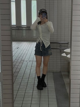 「アイテム（その他トップス）」を使った、みくさん（レディース・150cm）の秋コーディネート