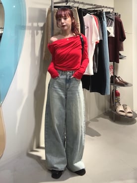 永田紗也佳さん（レディース・156cm）の秋コーディネート