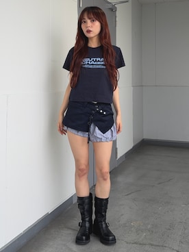永田紗也佳さん(レディース・156cm)の春コーディネート