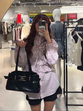 永田紗也佳さん（レディース・156cm）の秋コーディネート