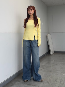 永田紗也佳さん（レディース・156cm）の秋コーディネート