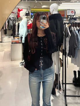 永田紗也佳さん（レディース・156cm）の秋コーディネート