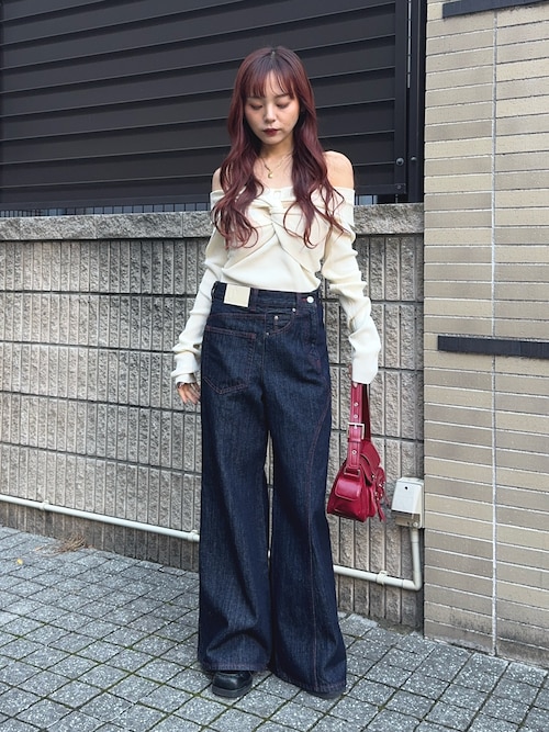 SLYデニム BACK TO FRONT DENIM PT バックトゥフロント デニムパンツ