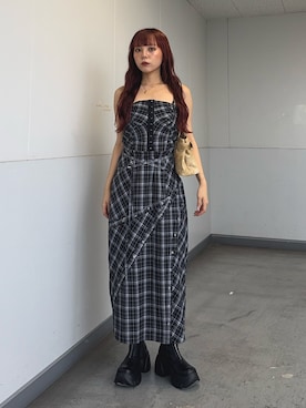 永田紗也佳さん（レディース・156cm）の秋コーディネート