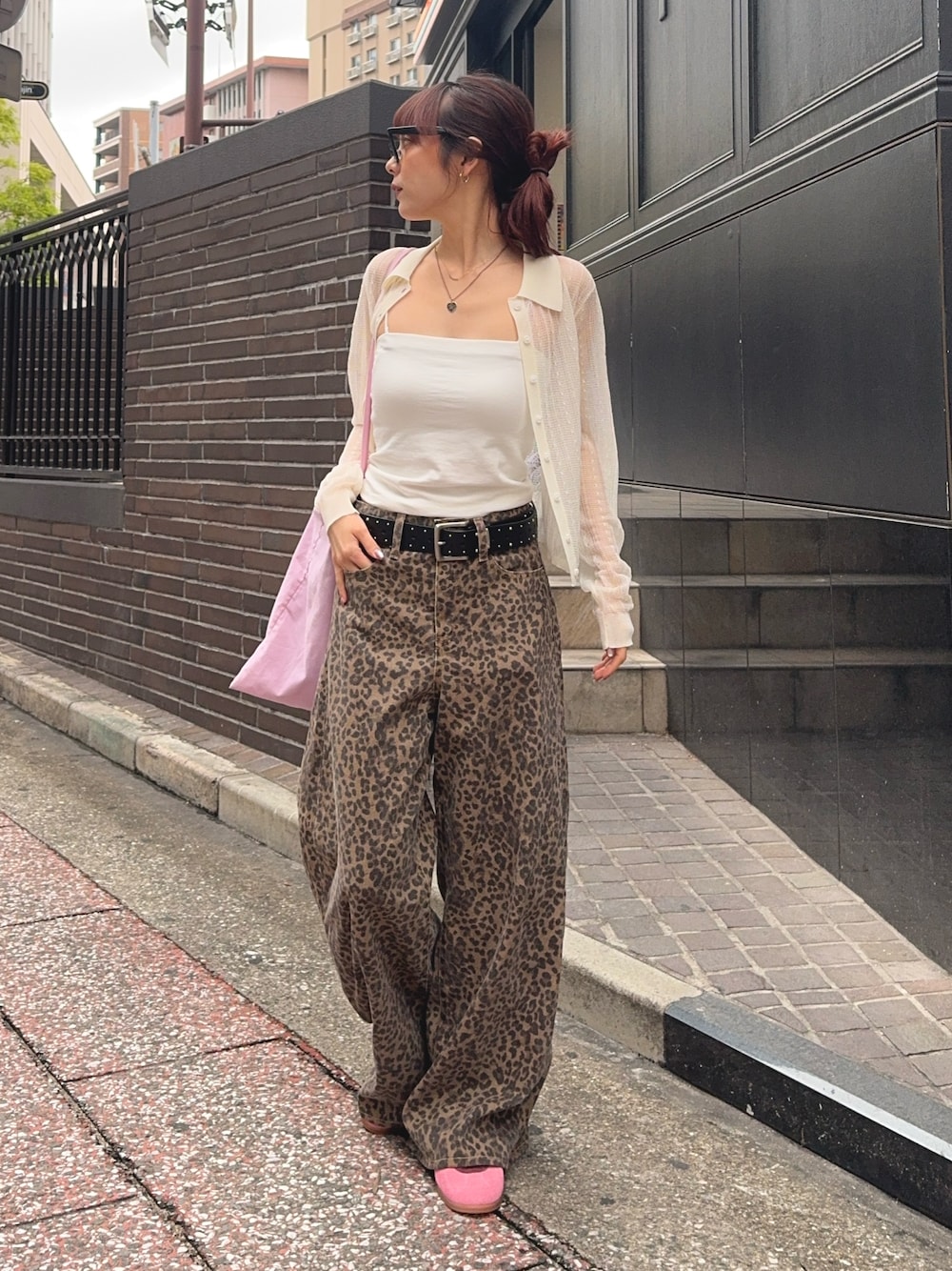 SLY（スライ）の「【再入荷】LEOPARD WIDE LEG PT-D レオパード ワイド