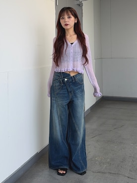 永田紗也佳さん（レディース・156cm）の夏コーディネート