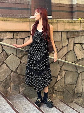 永田紗也佳さん(レディース・156cm)の秋コーディネート