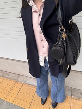 「NATURAL BEAUTY BASIC（ナチュラルビューティーベーシック）のアイテム」を使った、にかさん（レディース・162cm）の春コーディネート