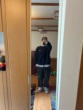 「アイテム（スウェット、その他）」を使った、chu3104さん（メンズ・177cm）の春コーディネート