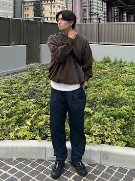 「アイテム（アクセサリー）」を使った、taiyo.さん（メンズ・172cm）の秋コーディネート