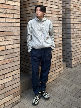 「アイテム（マウンテンパーカー）」を使った、taiyo.さん（メンズ・172cm）の秋コーディネート