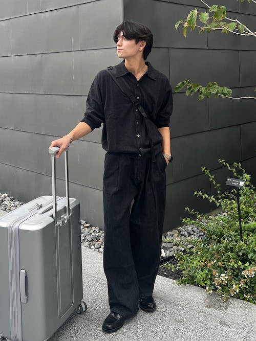 2025新作完売品　SINSS ニットポロカーディガン Knit polo cardigan / ニットポロカーディガン（カーディガン