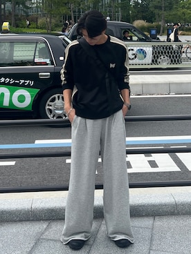 「アイテム（スウェット）」を使った、taiyo.さん（メンズ・172cm・20代）の秋コーディネート