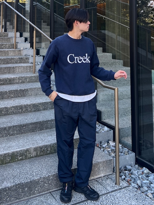 Creek ANGLER'S DEVICEのスウェットを使った人気ファッション