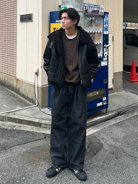 「着回しコーデ」｜taiyo.さん（メンズ・172cm）の冬コーディネート