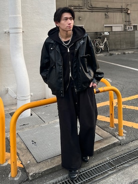 「CLEL（クレイル）のアイテム」を使った、taiyo.さん（メンズ・172cm）の冬コーディネート