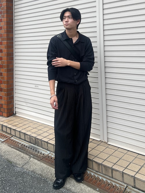Knit polo cardigan / ニットポロカーディガン（カーディガン/ボレロ