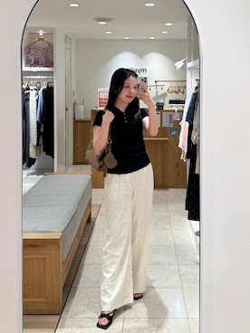 momoyoさん（レディース・158cm）の夏コーディネート