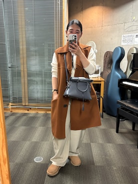 「アイテム（その他アウター）」を使った、ayaco.mさん（レディース・150cm）の秋コーディネート