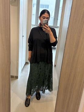 「MARNI（マルニ）のアイテム」を使った、ayaco.mさん（レディース・150cm）の秋コーディネート