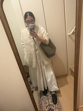 「アイテム（ベスト）」を使った、ayaco.mさん（レディース・150cm）の秋コーディネート