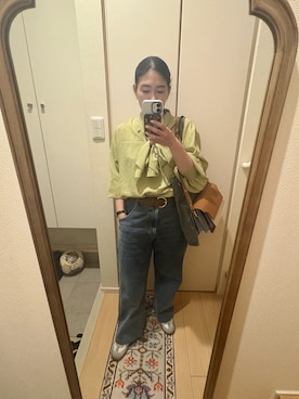 「MARNI（マルニ）のアイテム（バッグ）」を使った、ayaco.mさん（レディース・150cm）の春コーディネート