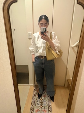 「B.C STOCK（ベーセーストック）のアイテム（トップス）」を使った、ayaco.mさん（レディース・150cm）の春コーディネート