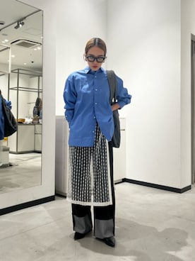 「ベーシック/トラッド」｜「アイテム（その他シューズ）」を使った、aono_ciさん（レディース・160cm）の冬コーディネート