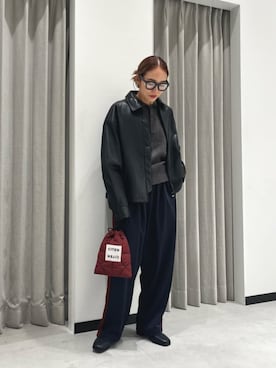 「ベーシック/トラッド」｜aono_ciさん（レディース・160cm）の冬コーディネート