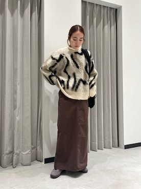 aono_ciさん（レディース・160cm）の冬コーディネート