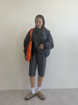 「CITEN（シテン）のアイテム（スウェット）」を使った、aono_ciさん（レディース・160cm）の秋コーディネート