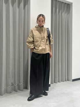 「CITEN（シテン）のアイテム（スラックス）」を使った、aono_ciさん（レディース・160cm）の秋コーディネート