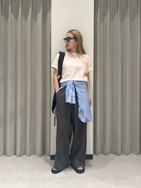 「ベーシック/トラッド」｜aono_ciさん（レディース・160cm）の夏コーディネート