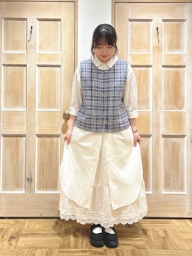 「TSUHARU by Samansa Mos2（ツハルバイサマンサモスモス）のアイテム」を使った、naa【155cm】さん（レディース・155cm）の夏コーディネート