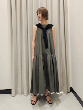 「アイテム（ワンピース/ドレス）」を使った、AZさん（レディース・165cm・30代）の春コーディネート