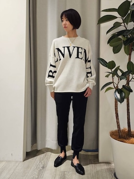 「Mazell（マゼル）のアイテム」を使った、AZさん（レディース・165cm）の秋コーディネート