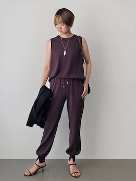 「アイテム（ジャケット/アウター）」を使った、AZさん（レディース・165cm・30代）の夏コーディネート