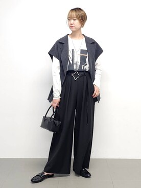 「SOAC（ソーク）のアイテム」を使った、AZさん（レディース・165cm）の秋コーディネート