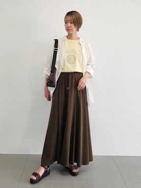 AZさん（レディース・165cm・30代）の夏コーディネート