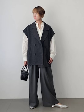 「Mazell（マゼル）のアイテム」を使った、AZさん（レディース・165cm）の秋コーディネート