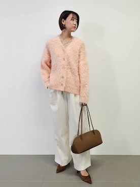 「アイテム（アクセサリー）」を使った、AZさん（レディース・165cm・30代）の秋コーディネート