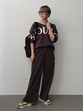 「アイテム（バッグ）」を使った、AZさん（レディース・165cm・30代）の夏コーディネート