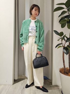 「Mazell（マゼル）のアイテム」を使った、AZさん（レディース・165cm）の秋コーディネート