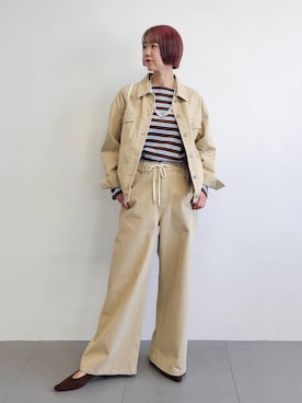 「Beau're（ヴュレ）のアイテム」を使った、AZさん（レディース・165cm）の冬コーディネート