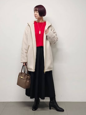 「BARNYARDSTORM」｜AZさん（レディース・165cm）の秋コーディネート