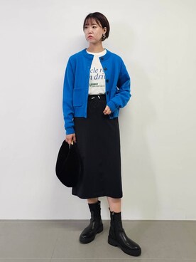 「LE VERNIS（ル・ベルニ）のアイテム」を使った、AZさん（レディース・165cm）の秋コーディネート