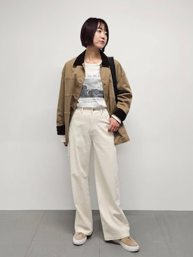 「PICCADILLY（ピカデリー）のアイテム」を使った、AZさん（レディース・165cm）の冬コーディネート