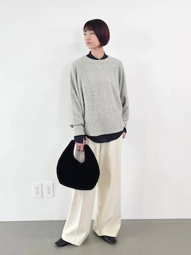 「Mazell（マゼル）のアイテム」を使った、AZさん（レディース・165cm）の冬コーディネート