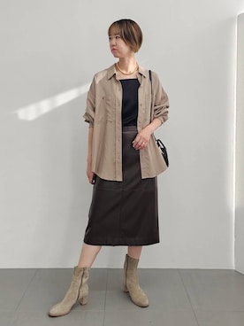 AZさん（レディース・165cm）の秋コーディネート