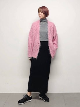 「アイテム（チョーカー）」を使った、AZさん（レディース・165cm・30代）の秋コーディネート